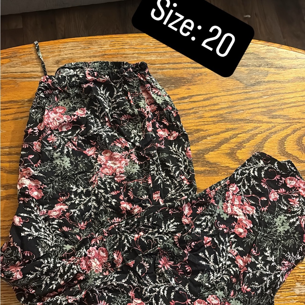 Floral Print Pants